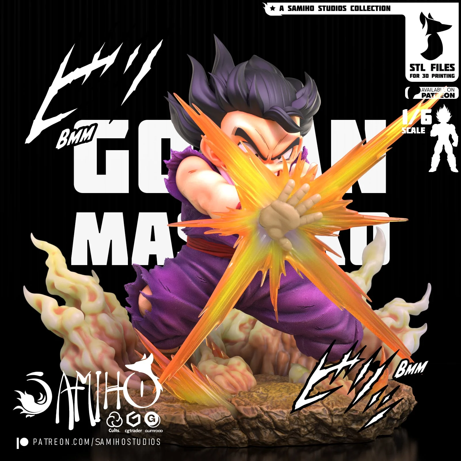 Gohan Masenko Statue screenshot 7