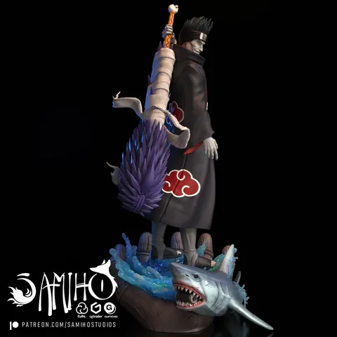 Hoshigaki Kisame - Blender 3d models