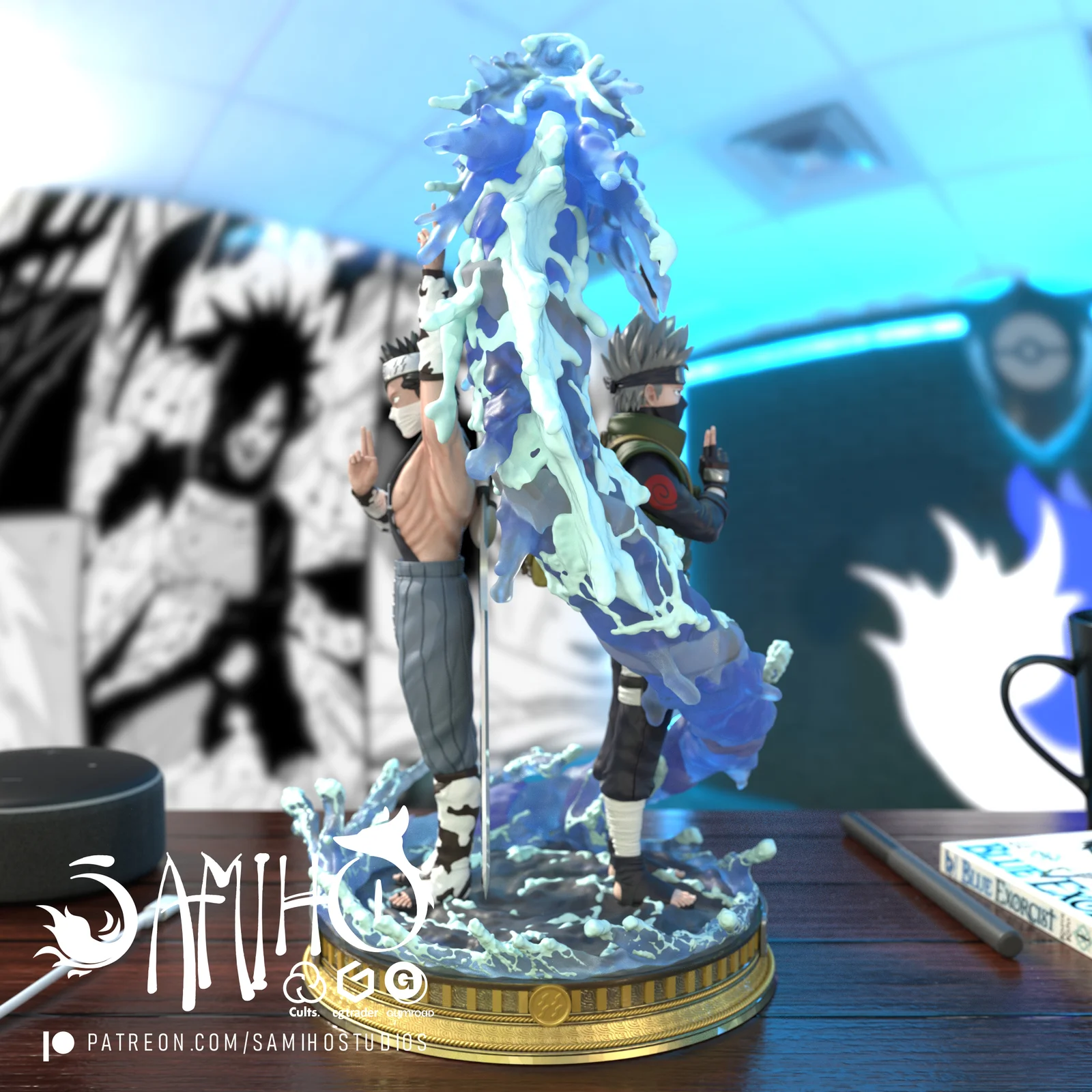 Kakashi VS Zabuza Diorama screenshot 2