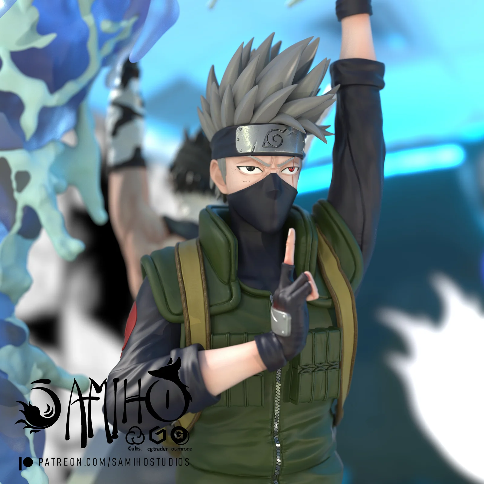 Kakashi VS Zabuza Diorama screenshot 5