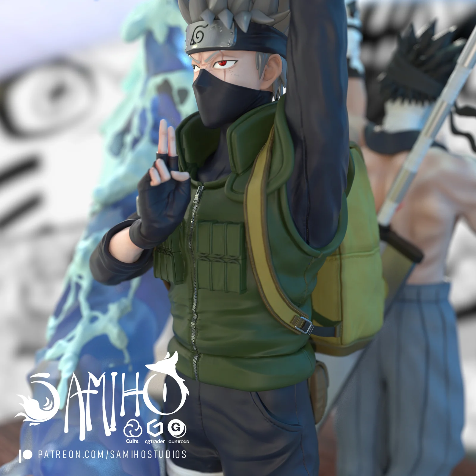 Kakashi VS Zabuza Diorama screenshot 6