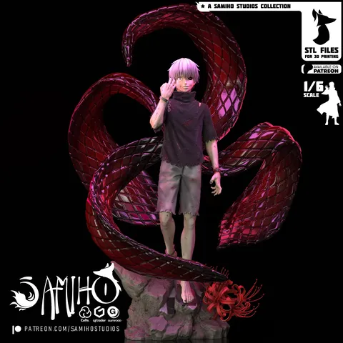 Kaneki Ken - Blender 3d models