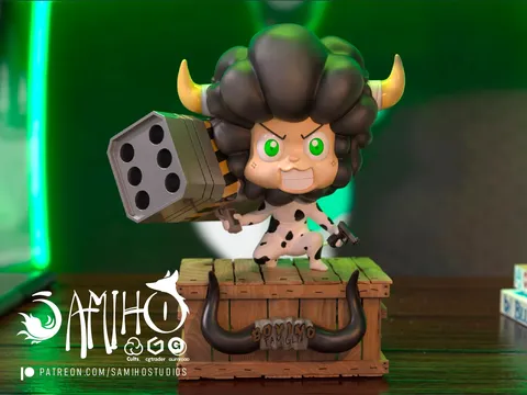 Lambo Bazooka Scene - Blender 3d models