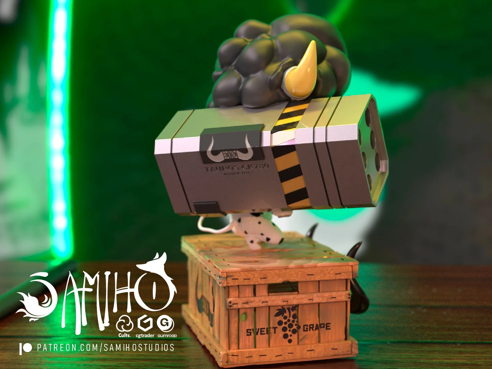 Lambo Bazooka Scene screenshot 2