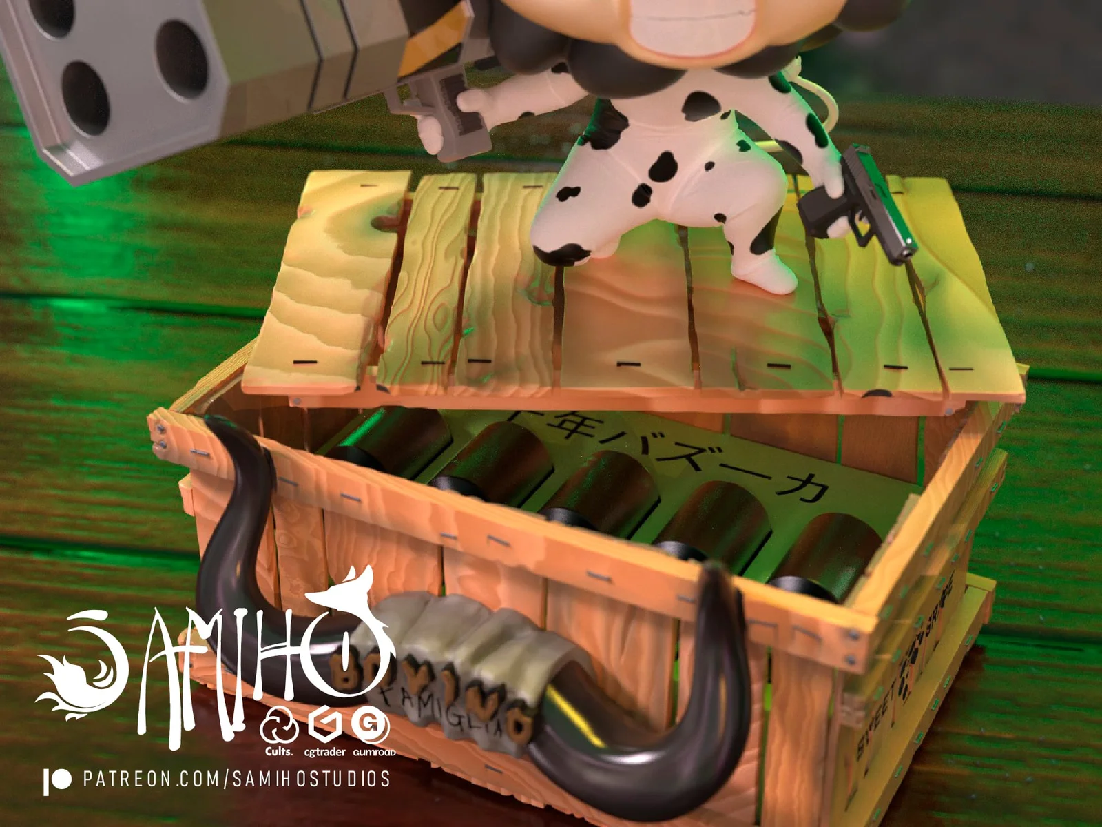 Lambo Bazooka Scene screenshot 4