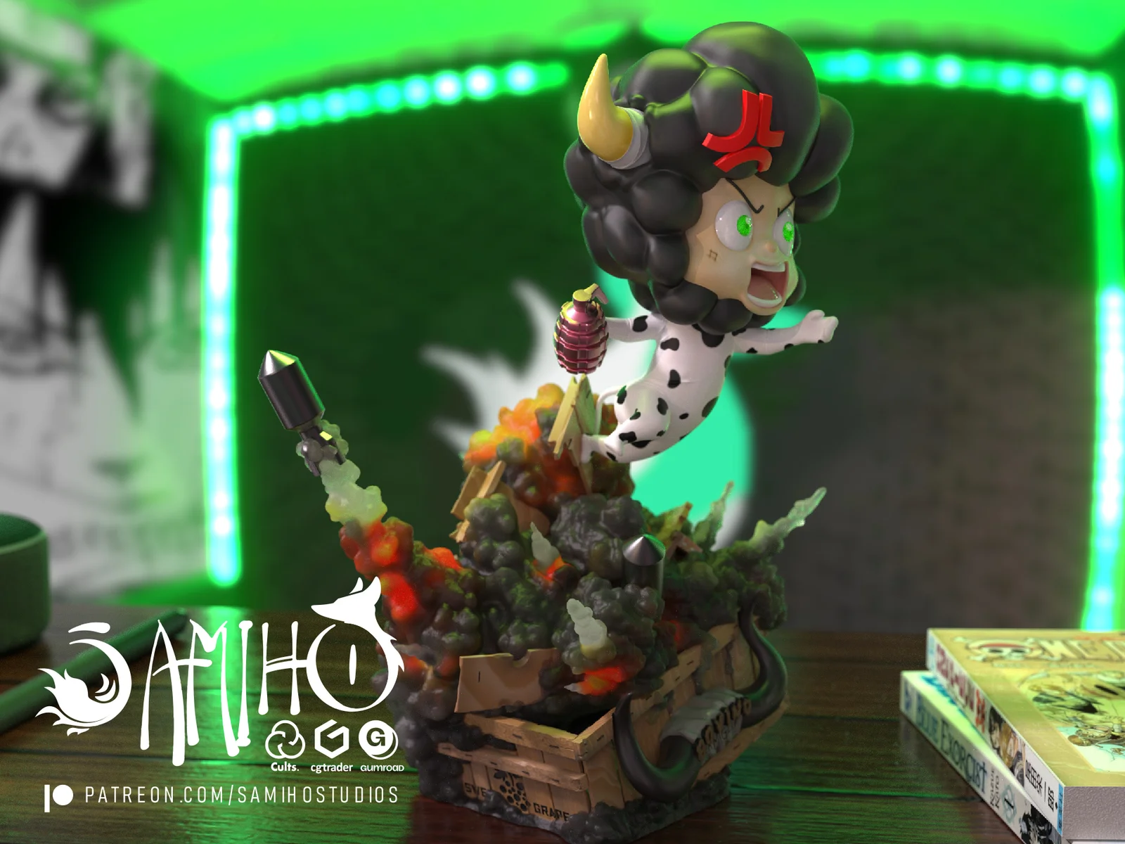 Lambo Explosion Scene screenshot 3