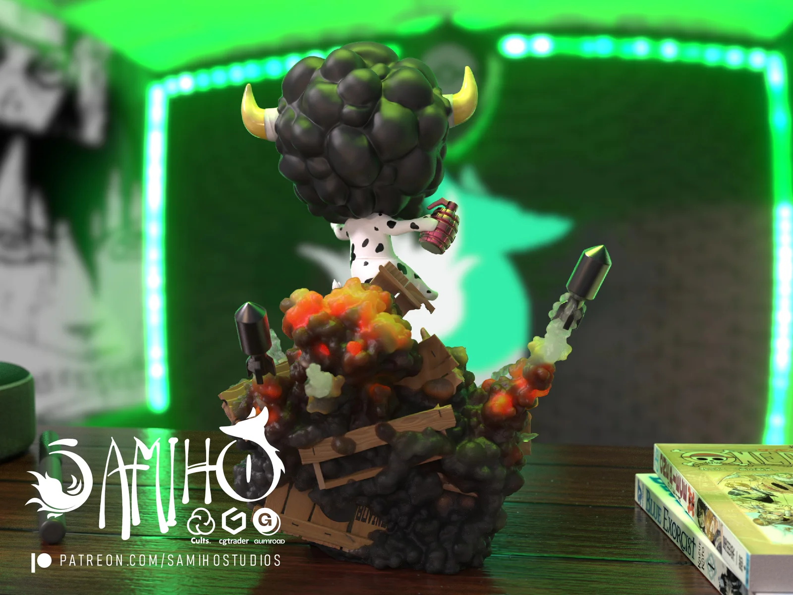 Lambo Explosion Scene screenshot 5