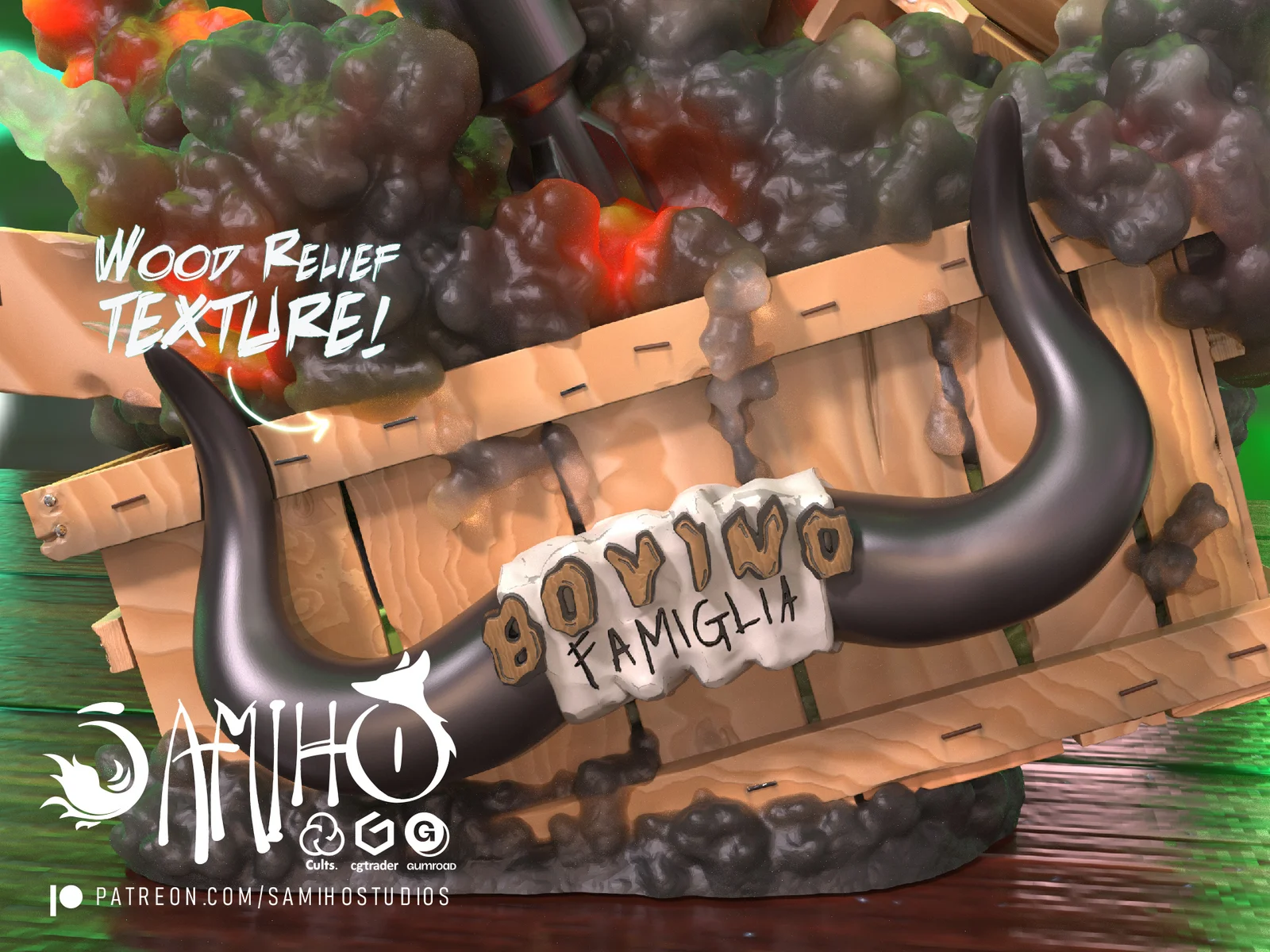 Lambo Explosion Scene screenshot 6