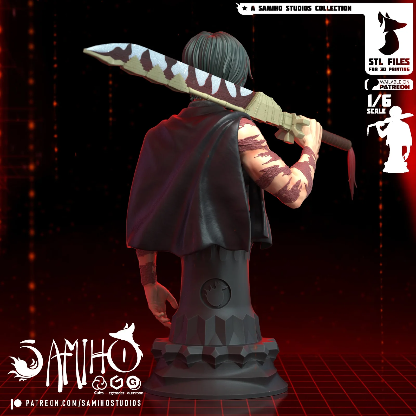 Maki Zenin Bust screenshot 3