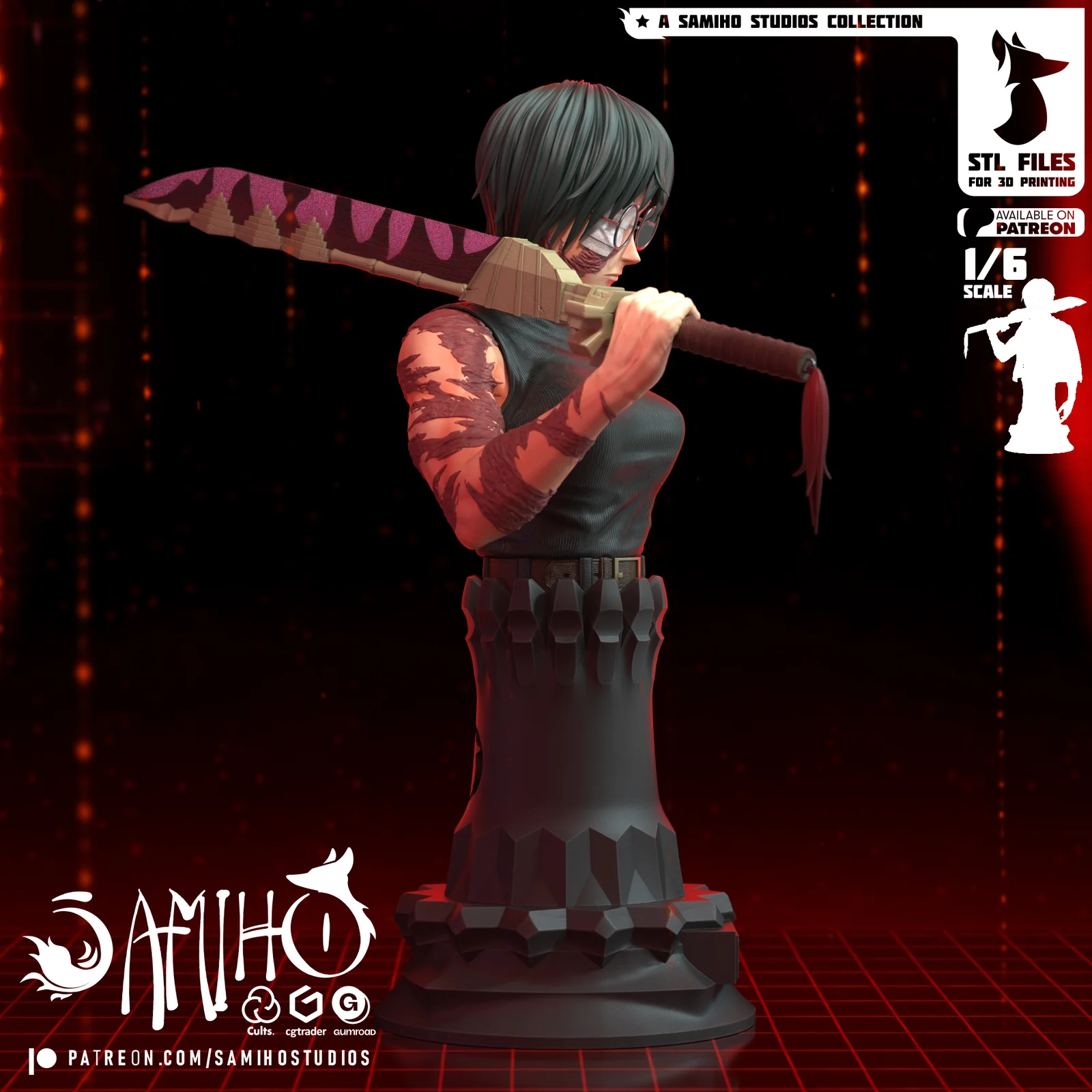 Maki Zenin Bust screenshot 5