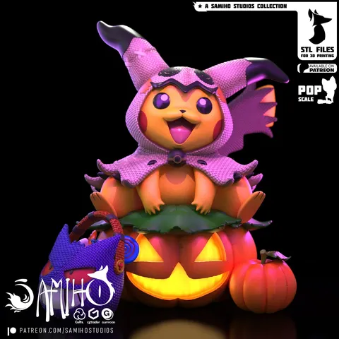 Mimikyu Pikachu - Blender 3d models