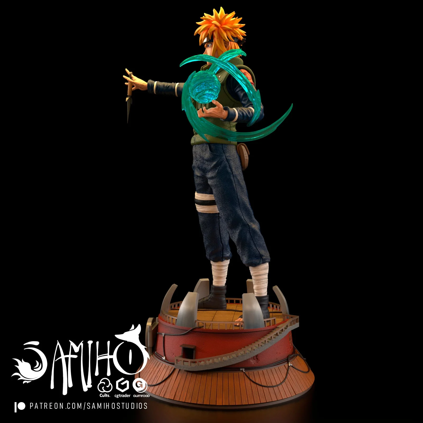 Namikaze Minato STLs screenshot 2