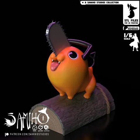 Pochita - Blender 3d models