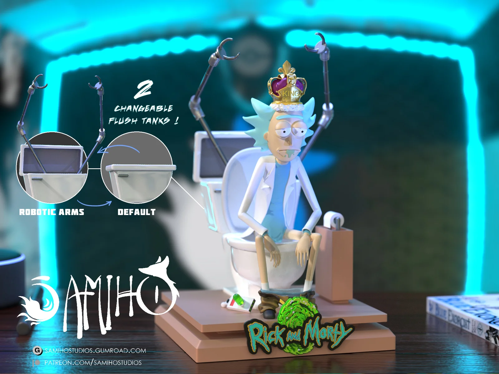 Rick King of Shit Diorama screenshot 2