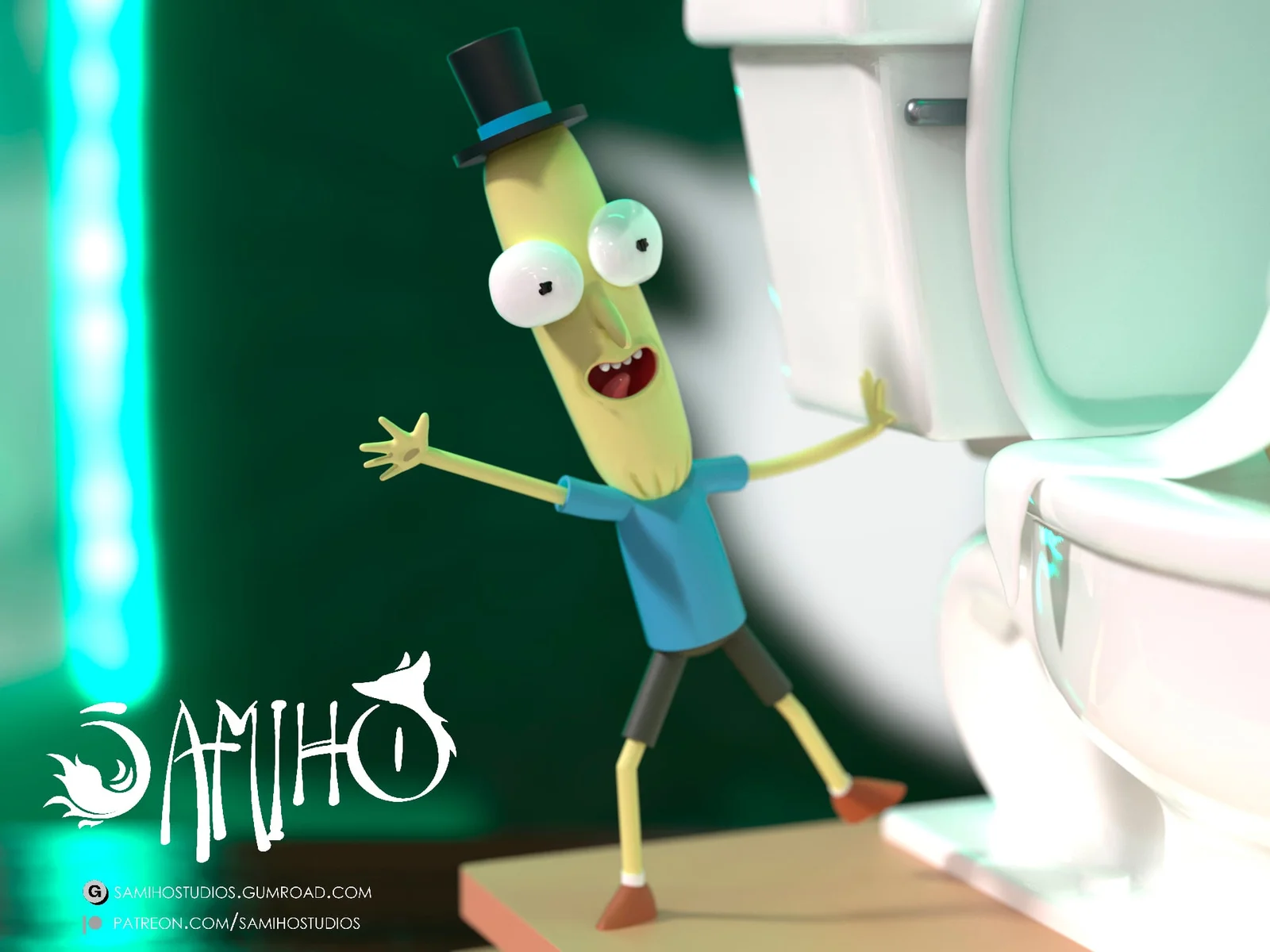 Rick King of Shit Diorama screenshot 4