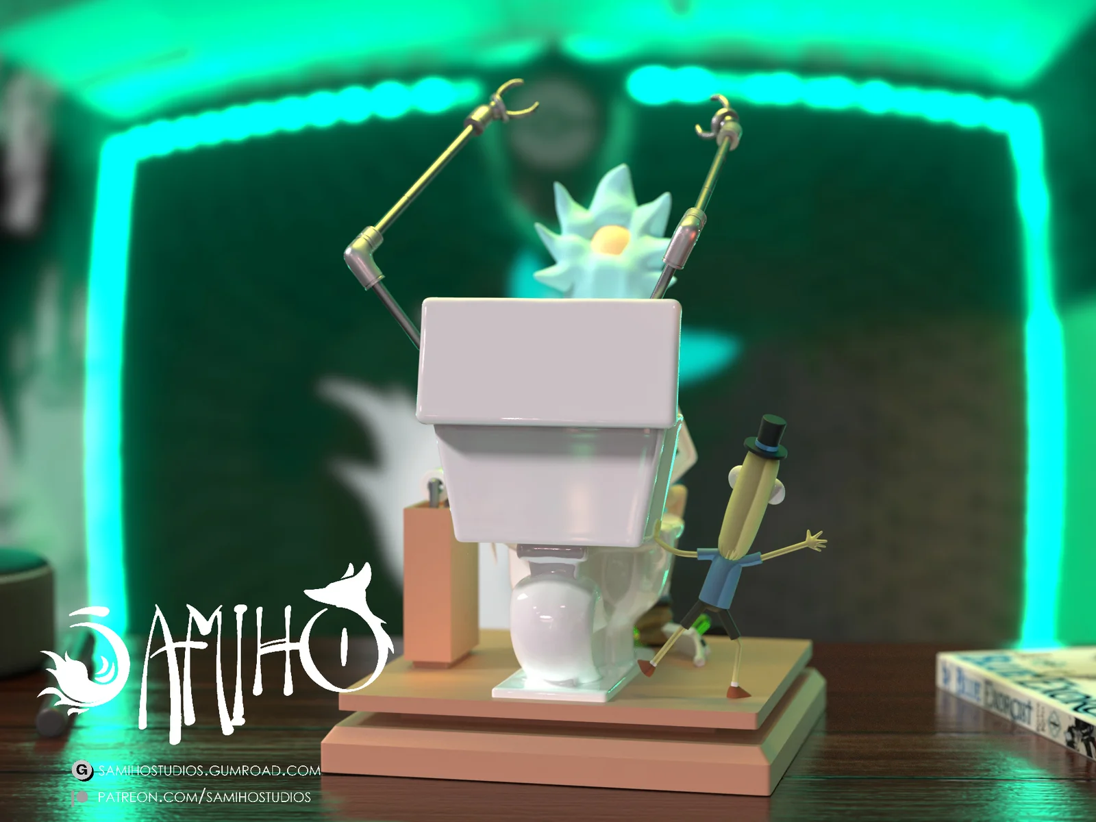 Rick King of Shit Diorama screenshot 5