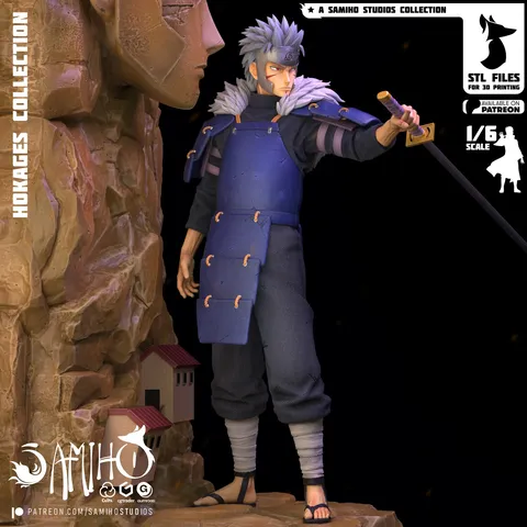 Senju Tobirama - Blender 3d models