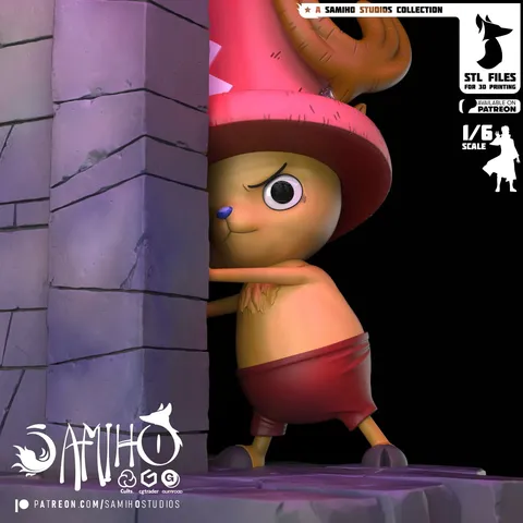 Tony Tony Chopper - Blender 3d models