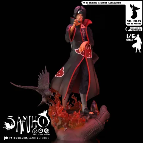 Uchiha Itachi - Blender 3d models