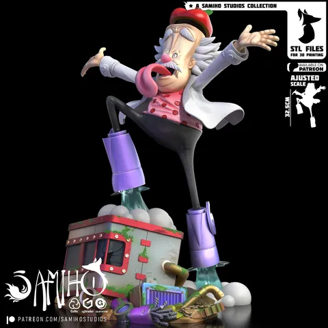 Vegapunk - Blender 3d models