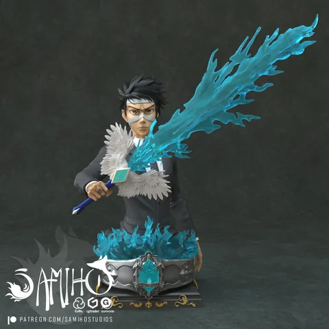 Yamamoto Takeshi Bust - Blender 3d models