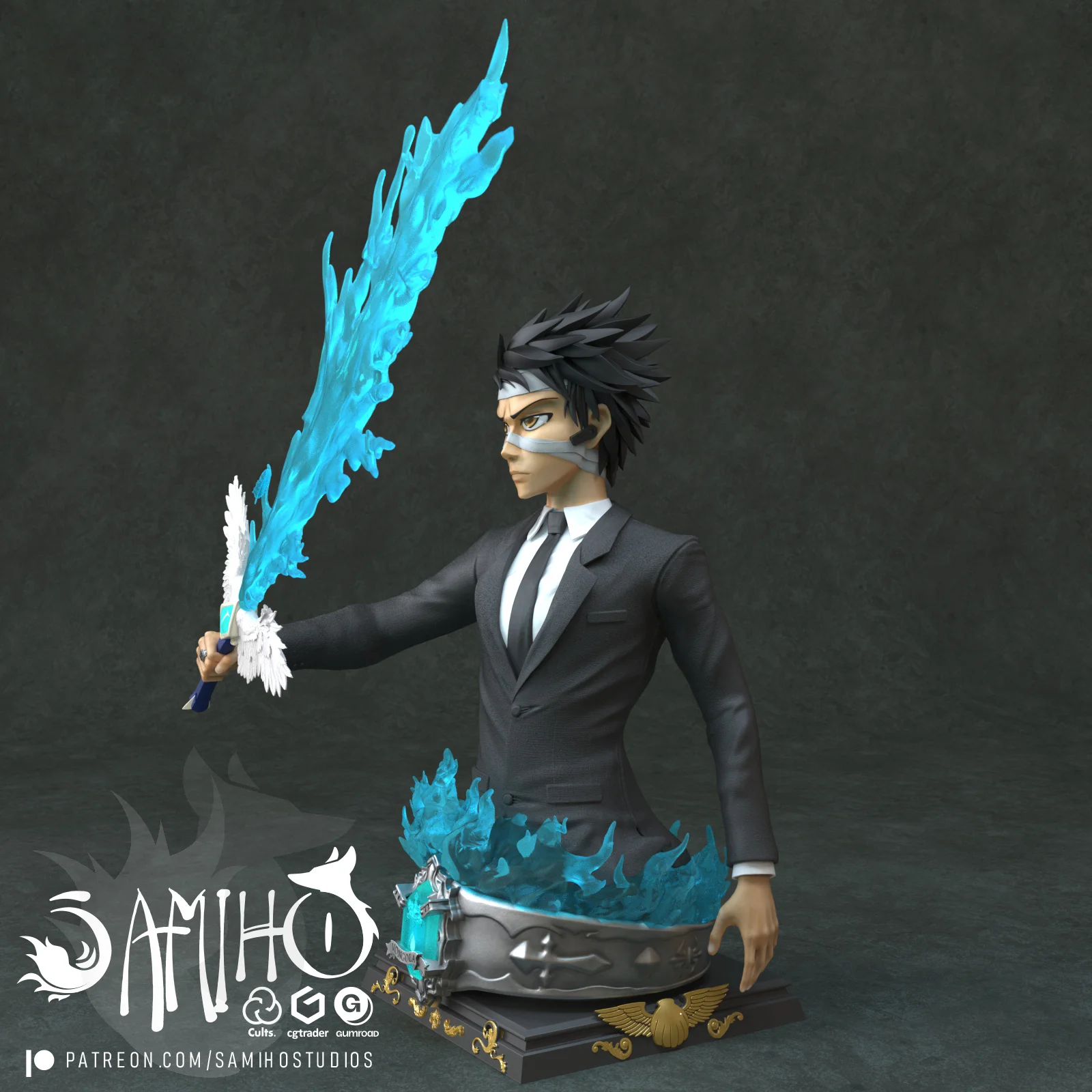 Yamamoto Takeshi Bust screenshot 2