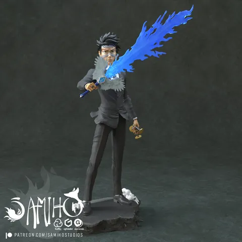 Yamamoto Takeshi Figure - Blender 3d models