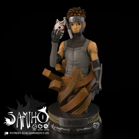 Yamato Anbu STL - Blender 3d models