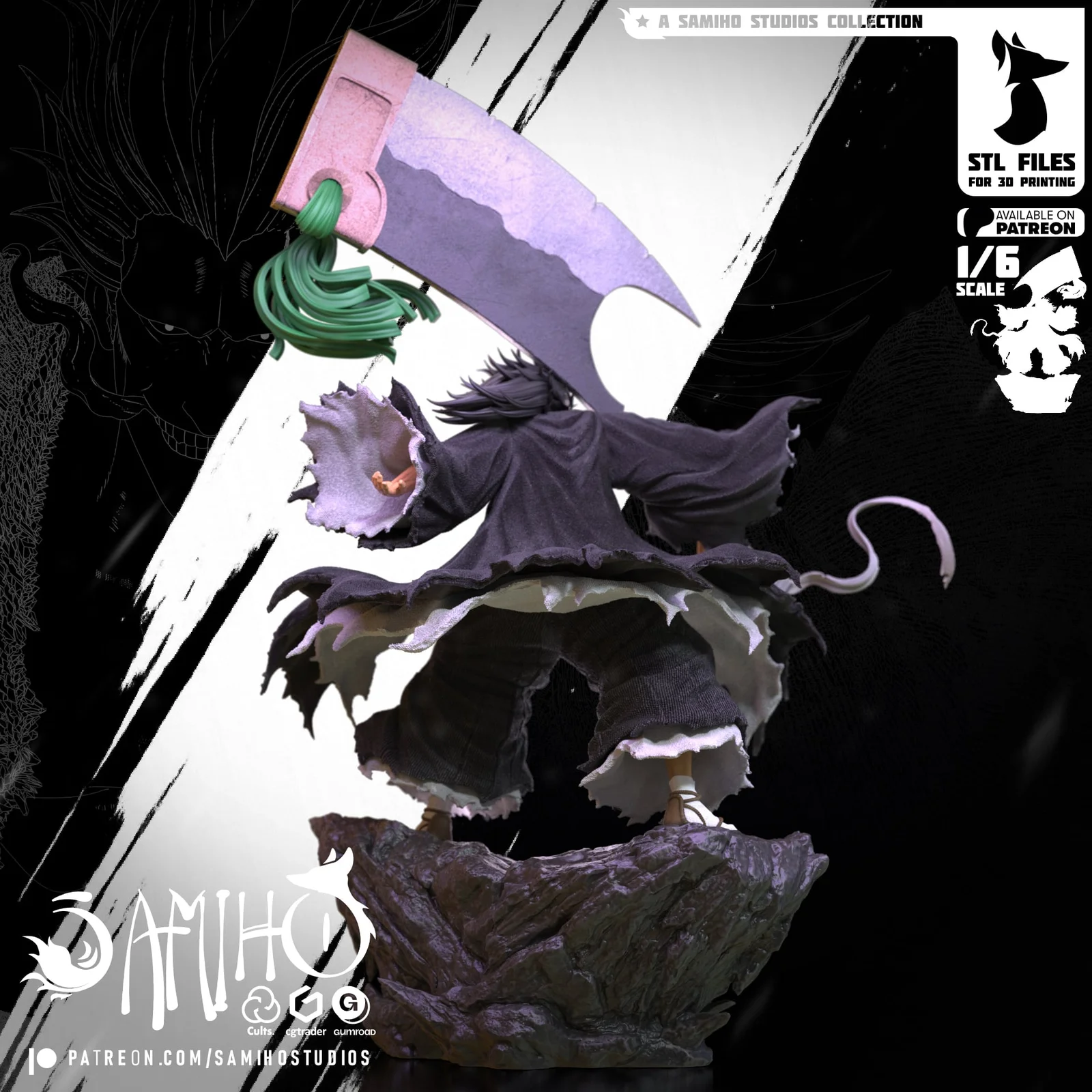 Zaraki Kenpachi Statue screenshot 3