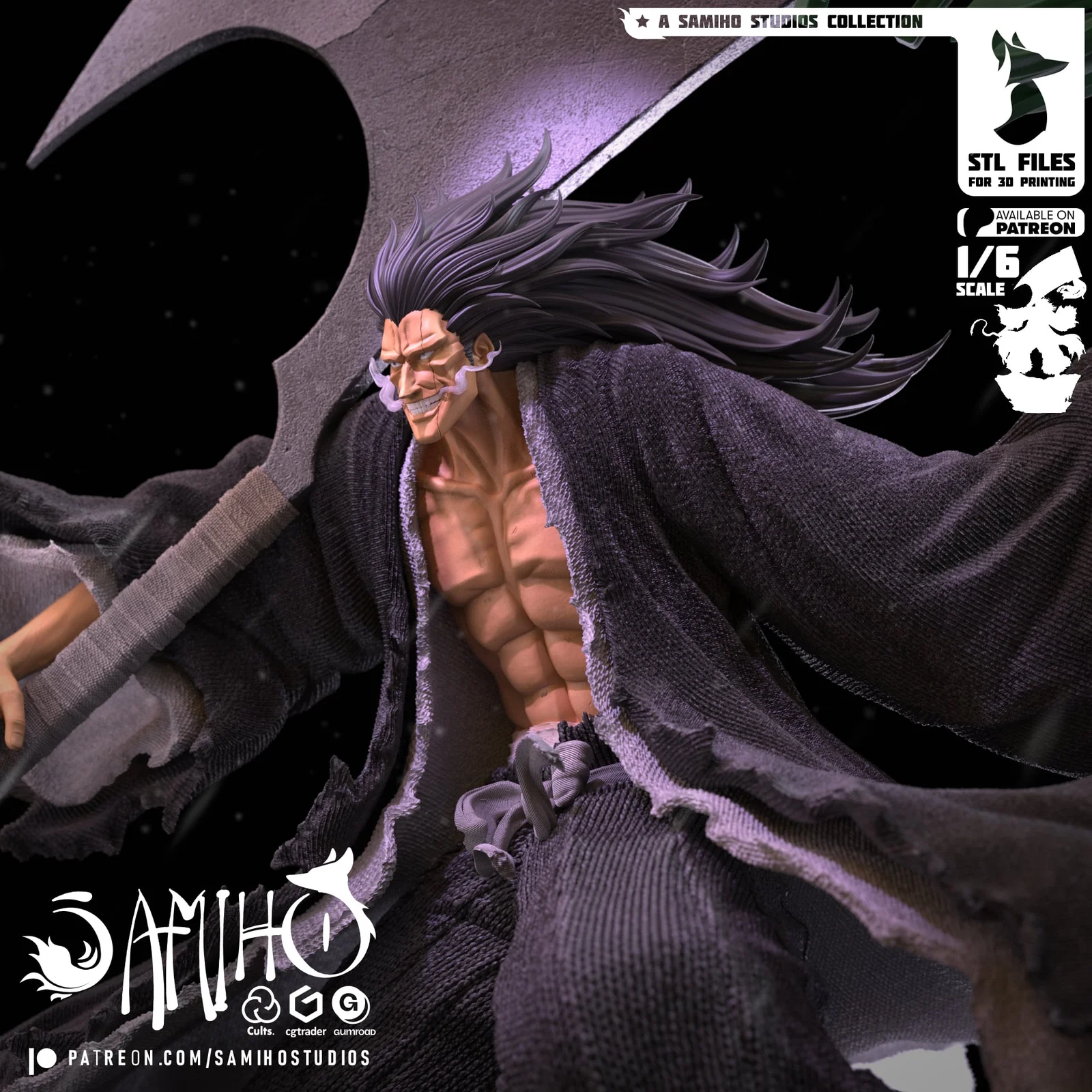 Zaraki Kenpachi Statue screenshot 4