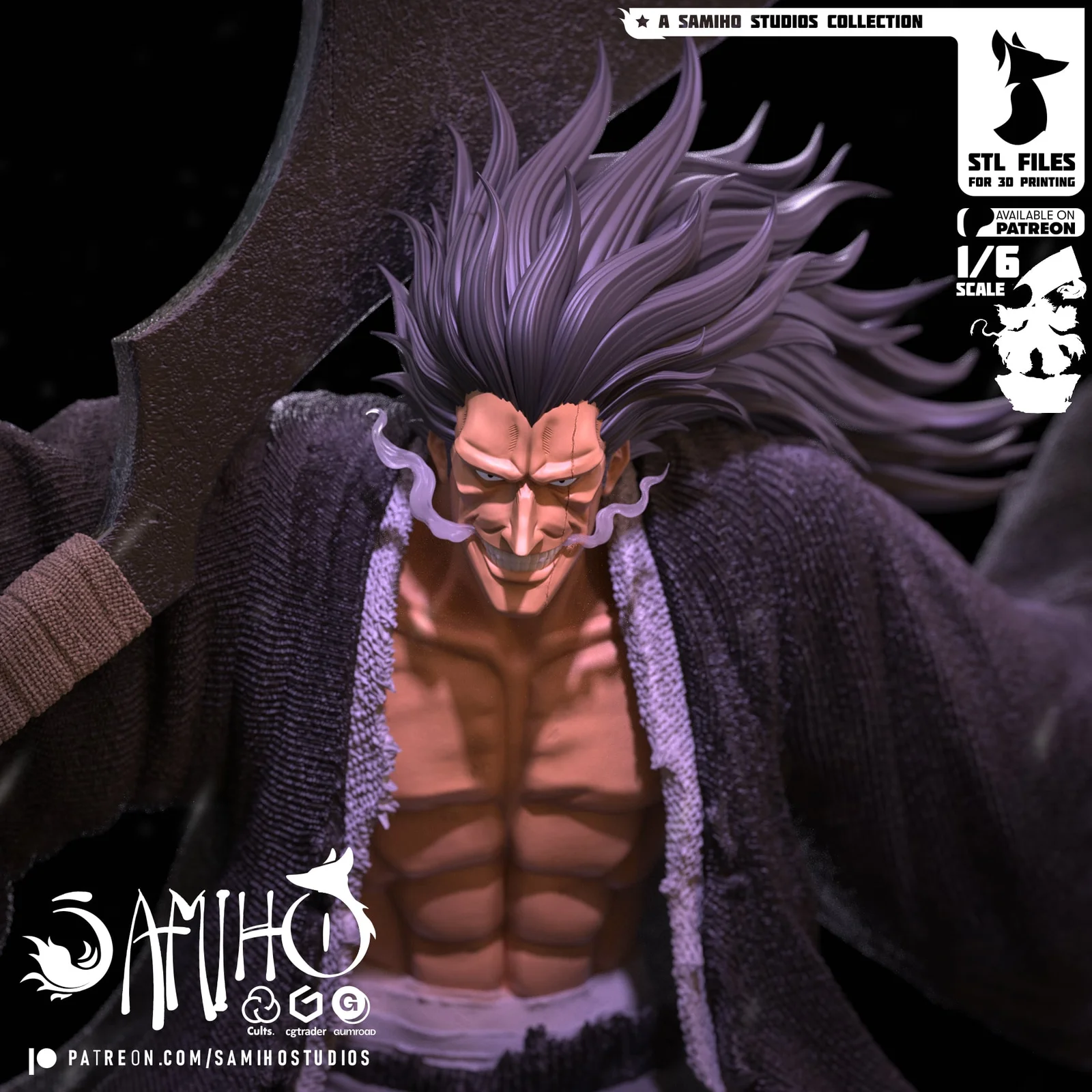 Zaraki Kenpachi Statue screenshot 7
