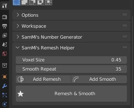 SamMi's Remesh Helper screenshot 3