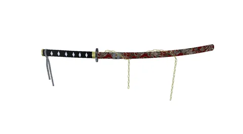 Samurai Sword - Blender 3d models