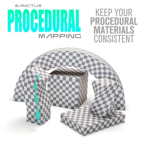 Sanctus Procedural Mapping - Blender addons