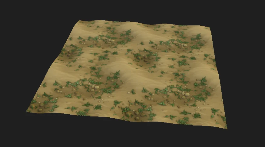 Stylized Sand with Grass screenshot 2