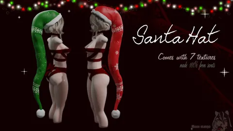 Santa Hat - Blender 3d models
