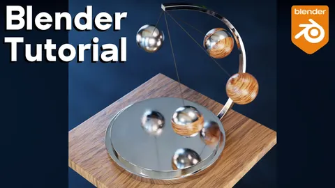 Satisfying Swinging Spheres - Blender tutorials & courses