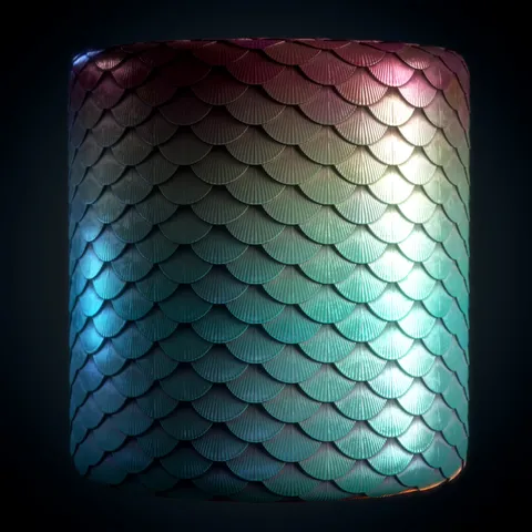 Scales Vol 01 - Blender textures & materials