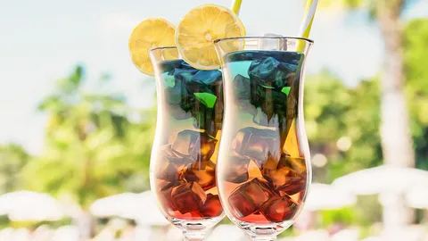 Photorealistic Cocktail Scene - Blender scenes