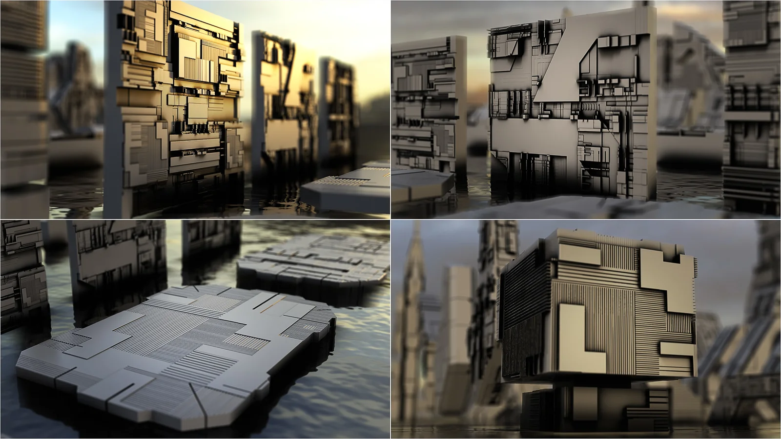 Sci-Fi Architecture Kitbash screenshot 6