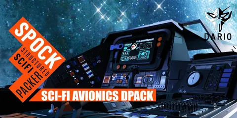 Sci-Fi Avionics DPack - Blender addons