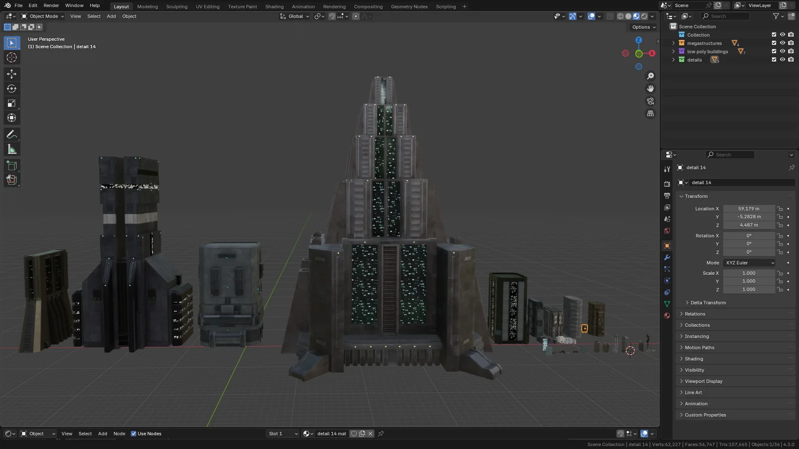 Sci-Fi Buildings Pack screenshot 3