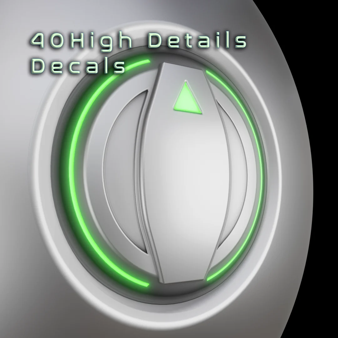 Sci-Fi Buttons and Switches screenshot 2