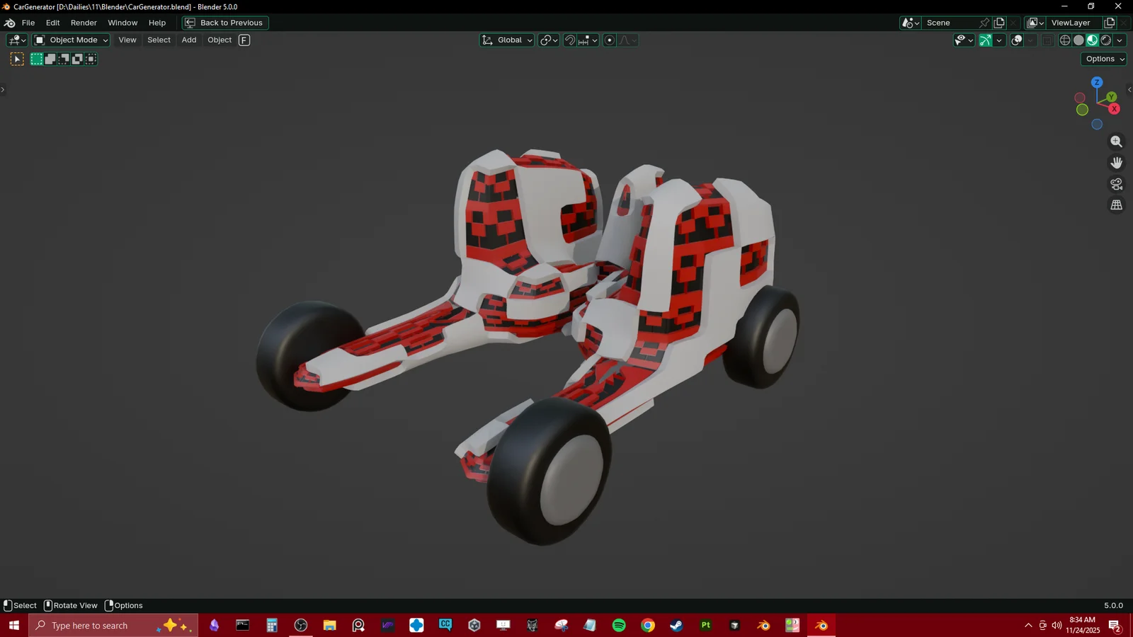 Sci-Fi Car Generator screenshot 2