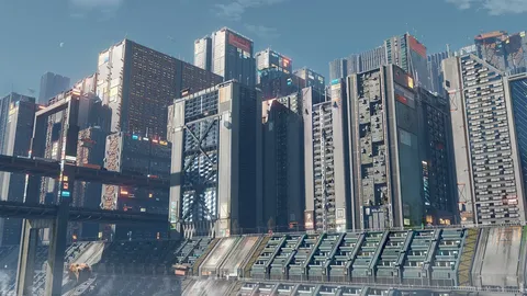 Sci-Fi Cityscape: Residential - Blender 3d models