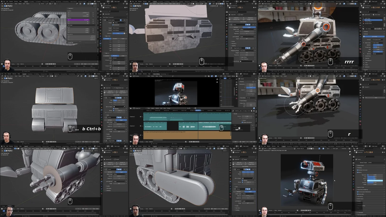 Sci-Fi Construction Robot screenshot 3