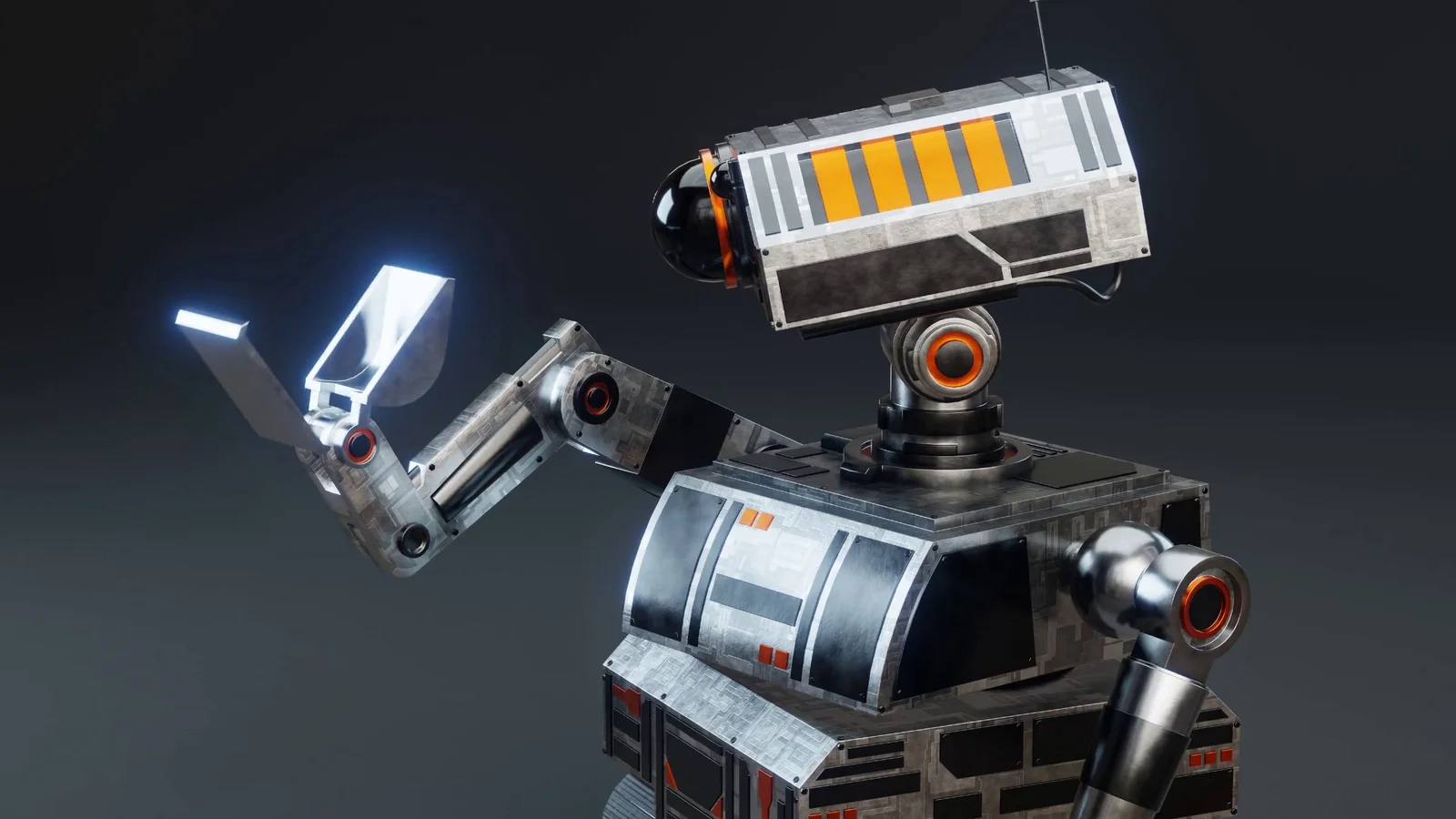 Sci-Fi Construction Robot screenshot 7