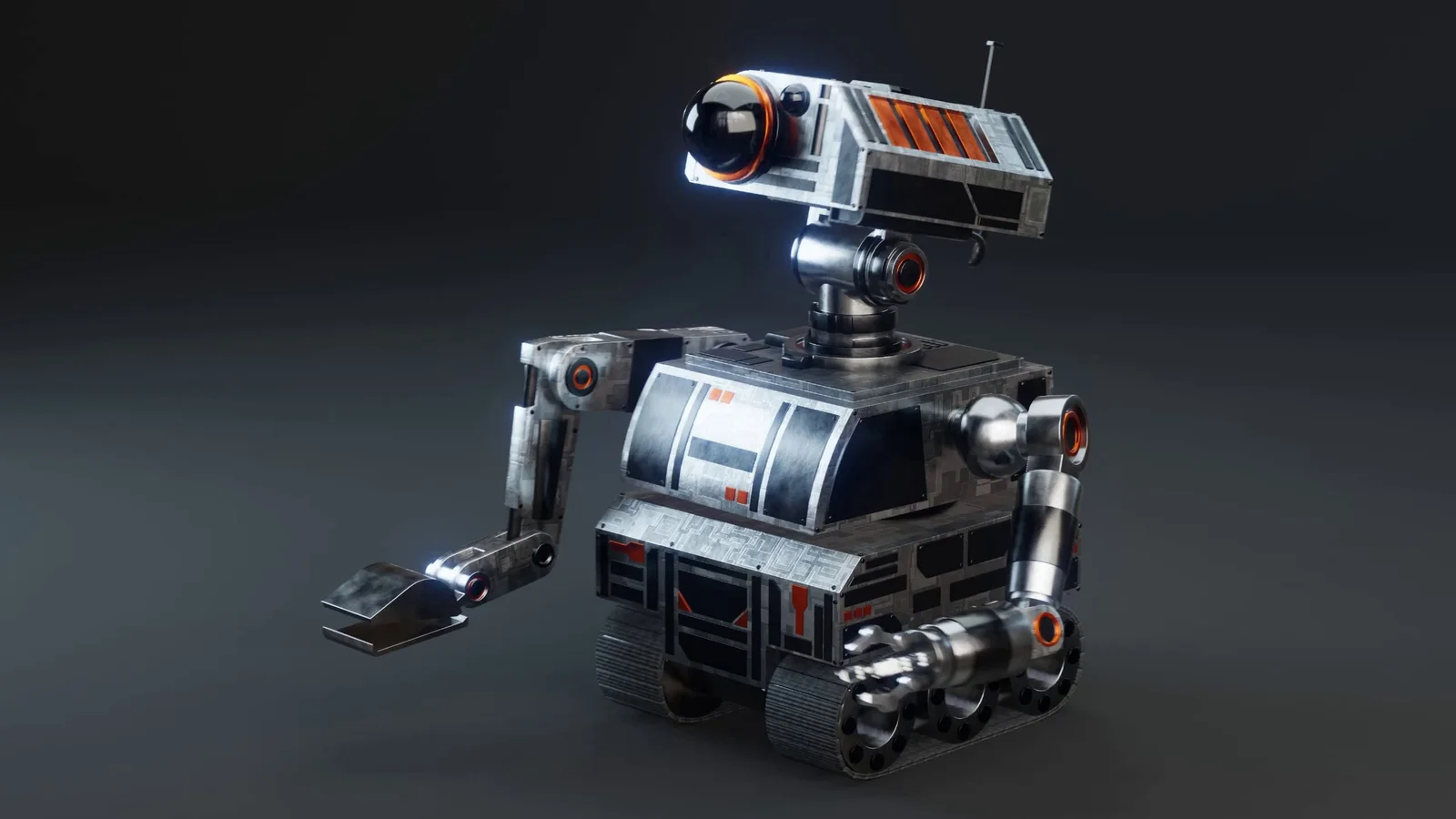 Sci-Fi Construction Robot screenshot 8