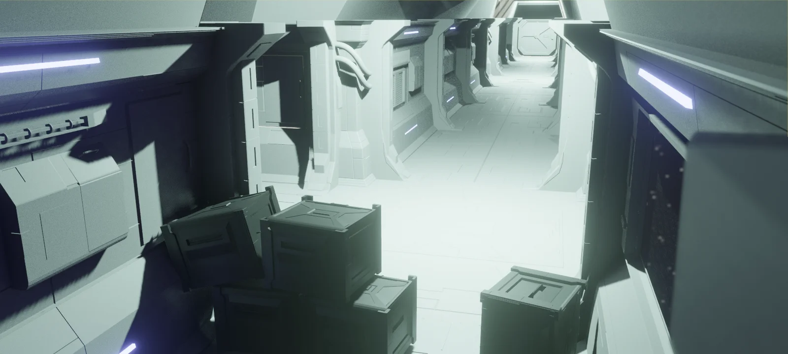 Sci-Fi Corridor Storyboard Pack screenshot 4