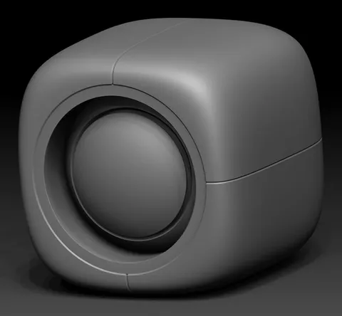 Sci-Fi Cube - Blender 3d models